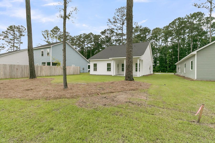 Front exterior of a new home in , Ladson, SC, highlighting curb appeal (Image 22).