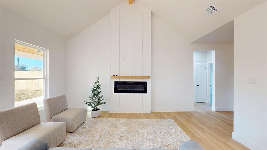 Furnished interior view inside a new home in , Fort Worth (Image 7). Furnished interior view inside a new home in , Fort Worth (Image 7).