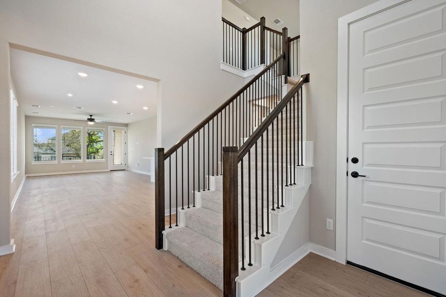Spacious, unfurnished interior of a new home in Heritage, Dripping Springs (Image 37).