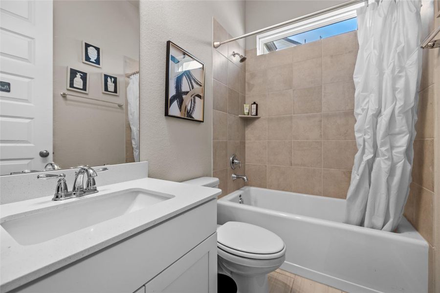 Furnished interior view inside a new home in , Houston (Image 6).