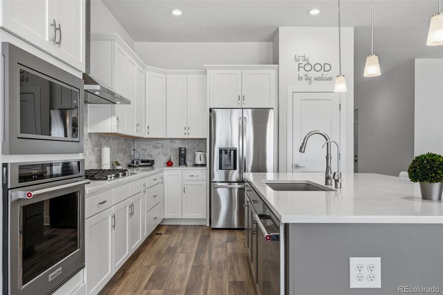 Furnished interior view inside a new home in , Parker (Image 7).