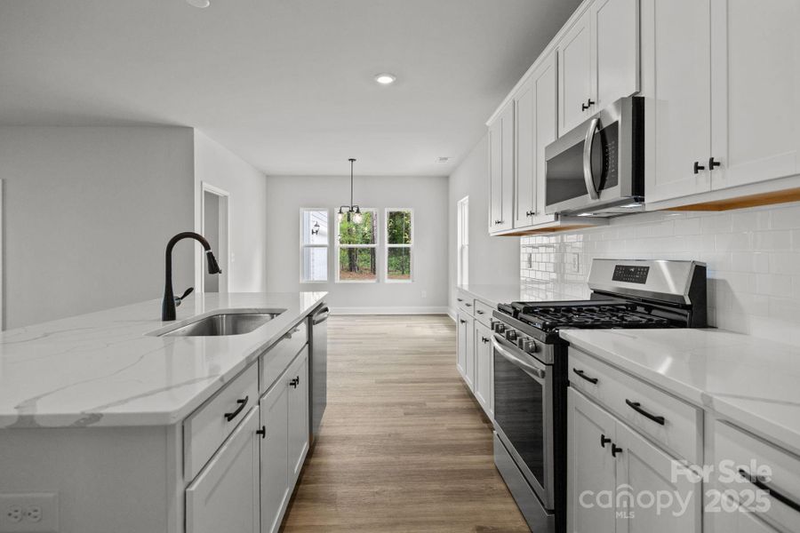 Furnished interior view inside a new home in Arbor Village, Matthews (Image 4).