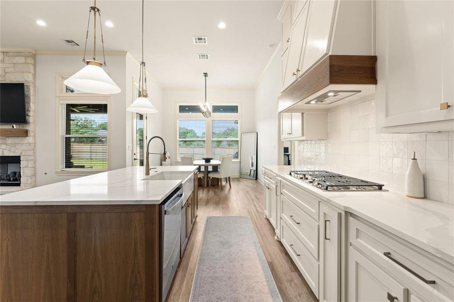 Furnished interior view inside a new home in , Woodway (Image 13).