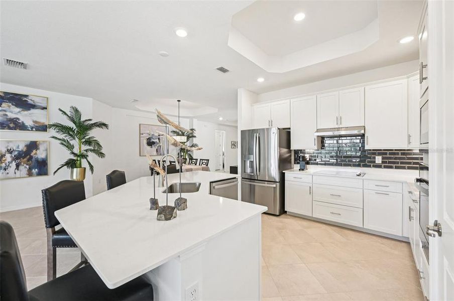 Furnished interior view inside a new home in , Venice (Image 16).