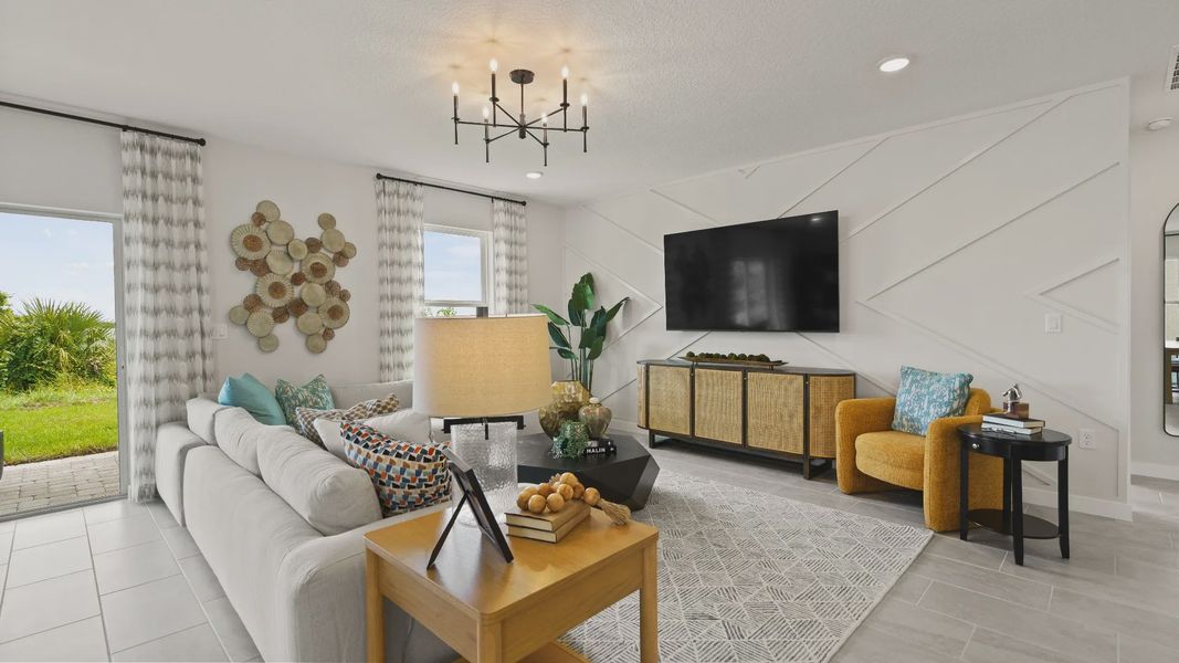Castaway Floor Plan Open Concept Living Space