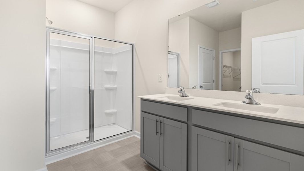 Furnished interior view inside a new home in Baker Farm, Youngsville (Image 7).