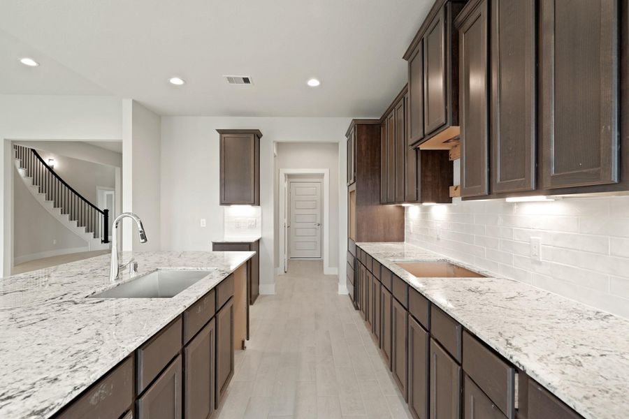 Furnished interior view inside a new home in Barton Creek Ranch, Conroe (Image 6). Furnished interior view inside a new home in Barton Creek Ranch, Conroe (Image 6).