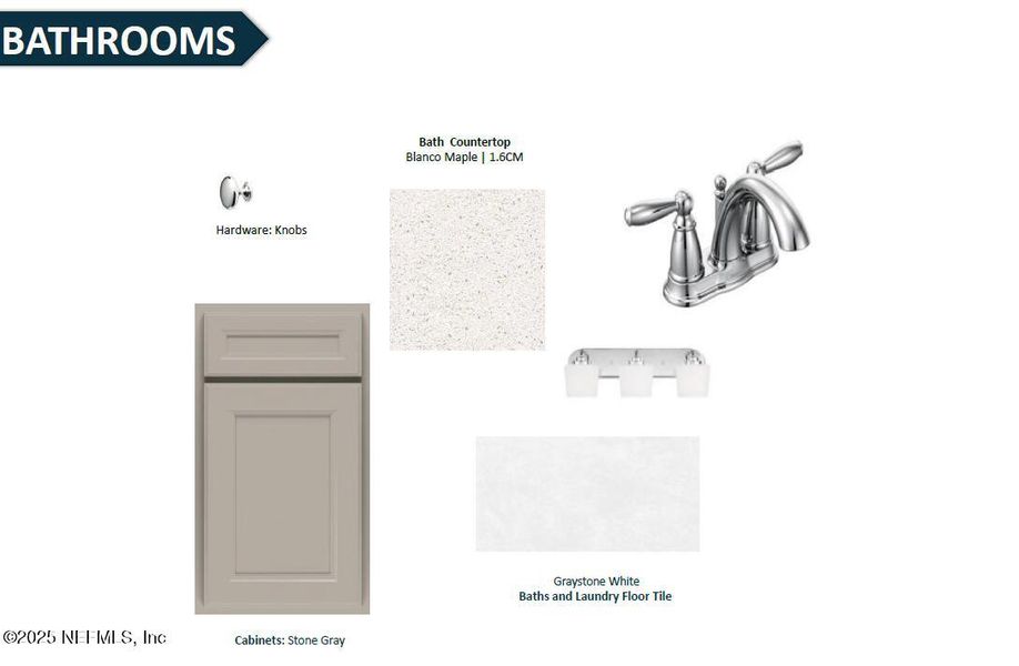 Sample of building materials used in homes in Murray Farms, Middleburg (Image 24).