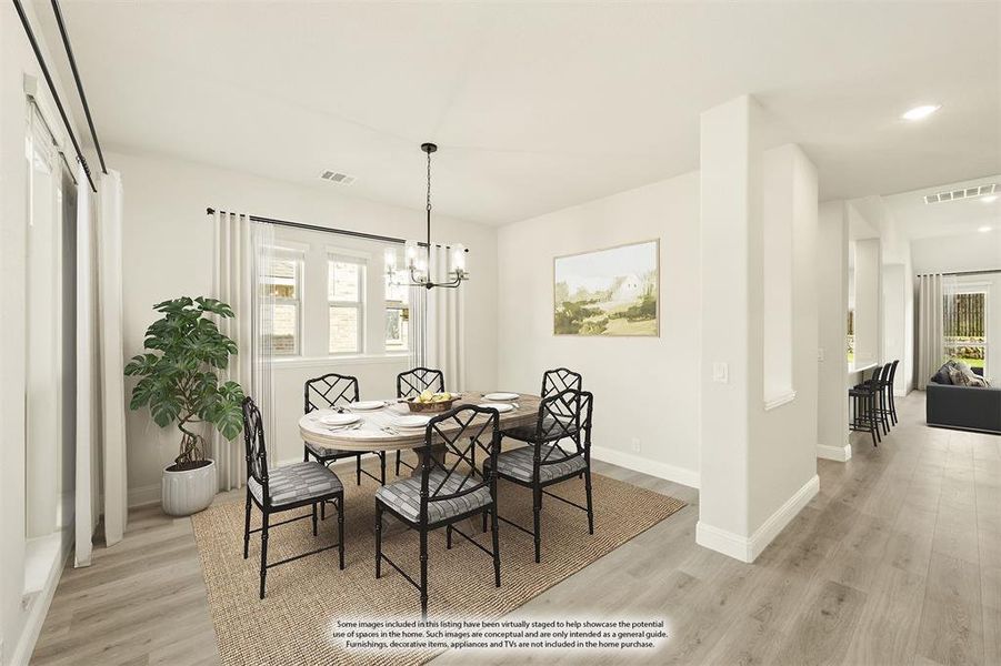 Furnished interior view inside a new home in Maplewood, Glenn Heights (Image 30). Furnished interior view inside a new home in Maplewood, Glenn Heights (Image 30).