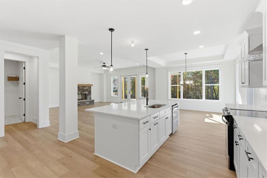 Furnished interior view inside a new home in , Waleska (Image 5).