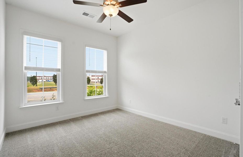 Spacious, unfurnished interior of a new home in Alston Park, Greenville (Image 27). Spacious, unfurnished interior of a new home in Alston Park, Greenville (Image 27).