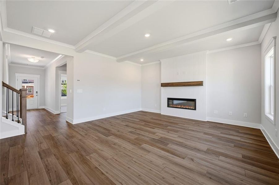 Spacious, unfurnished interior of a new home in Greenefield, Cartersville (Image 18). Spacious, unfurnished interior of a new home in Greenefield, Cartersville (Image 18).