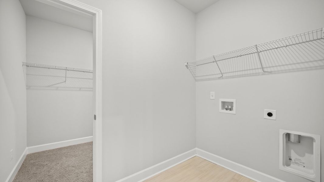 Representative unfurnished interior of a home built from the Marlene by D.R. Horton in Evergreen Crossing, Locust Grove (Image 24).