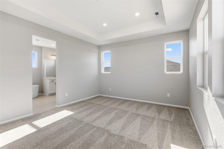 Spacious, unfurnished interior of a new home in The Estates Collection at Talon Pointe, Thornton (Image 30).