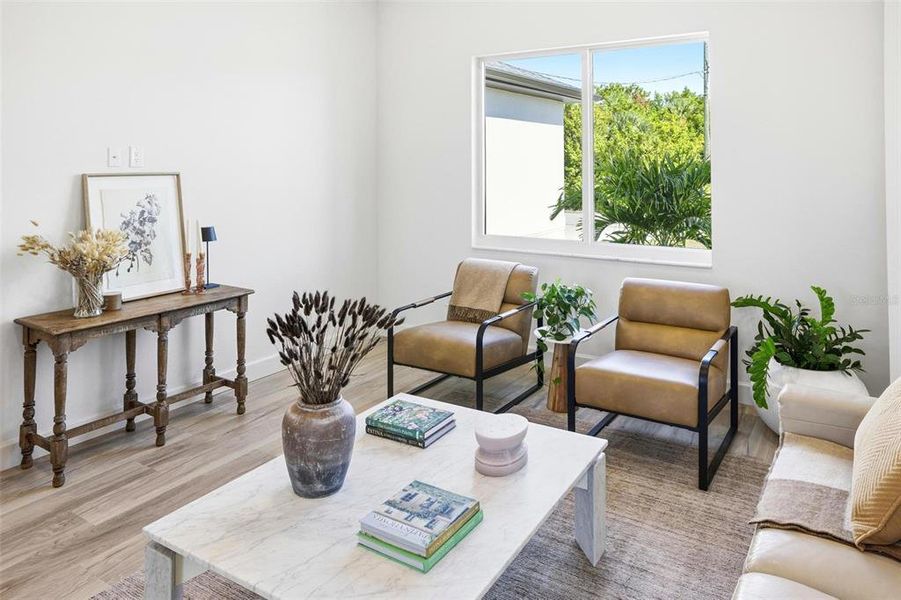 Furnished interior view inside a new home in , North Port (Image 11).