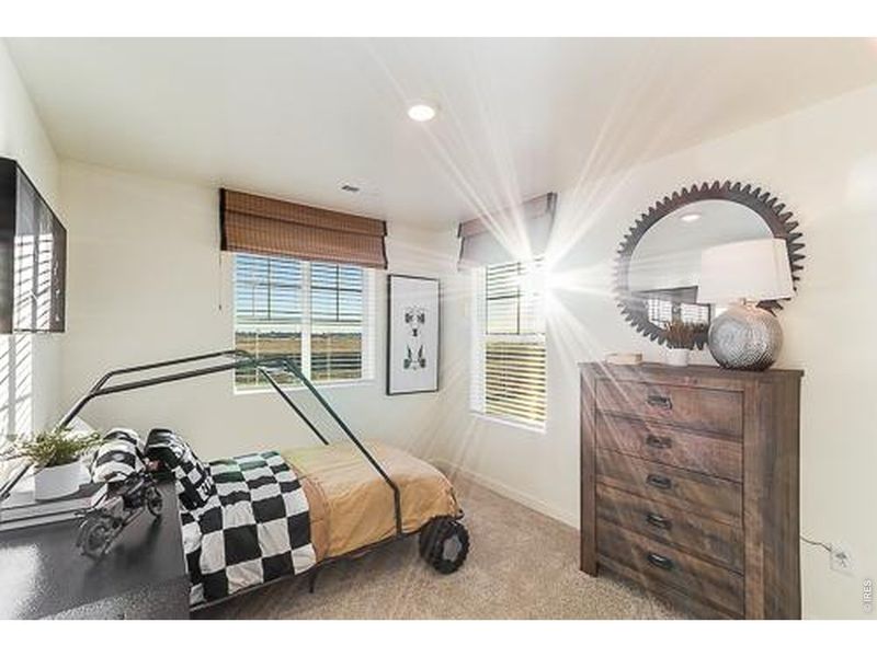Furnished interior view inside a new home in Prairie Song, Windsor (Image 22).