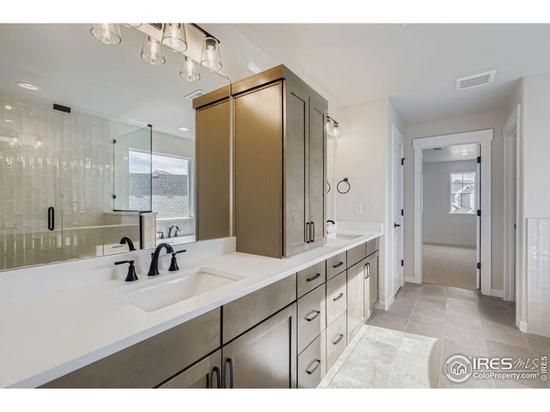 Furnished interior view inside a new home in RainDance National 60/70, Windsor (Image 6).