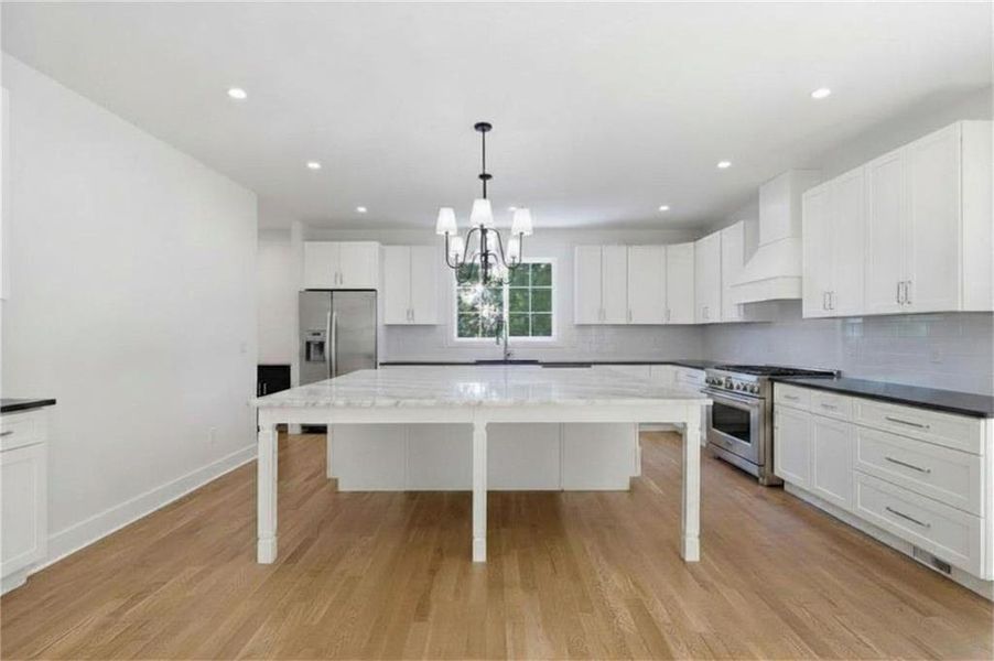 Furnished interior view inside a new home in , Marietta (Image 19).