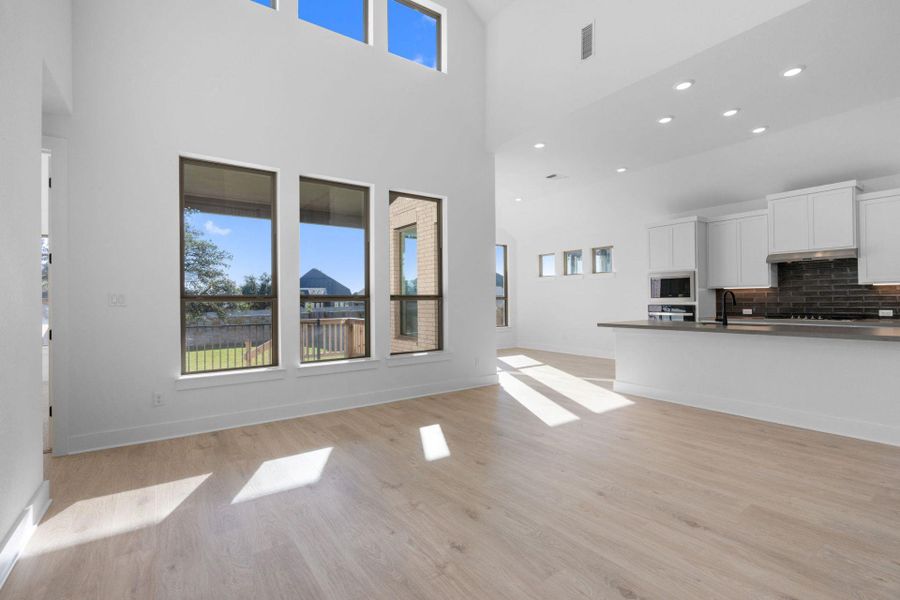 From Family Room to Open Concept Kitchen