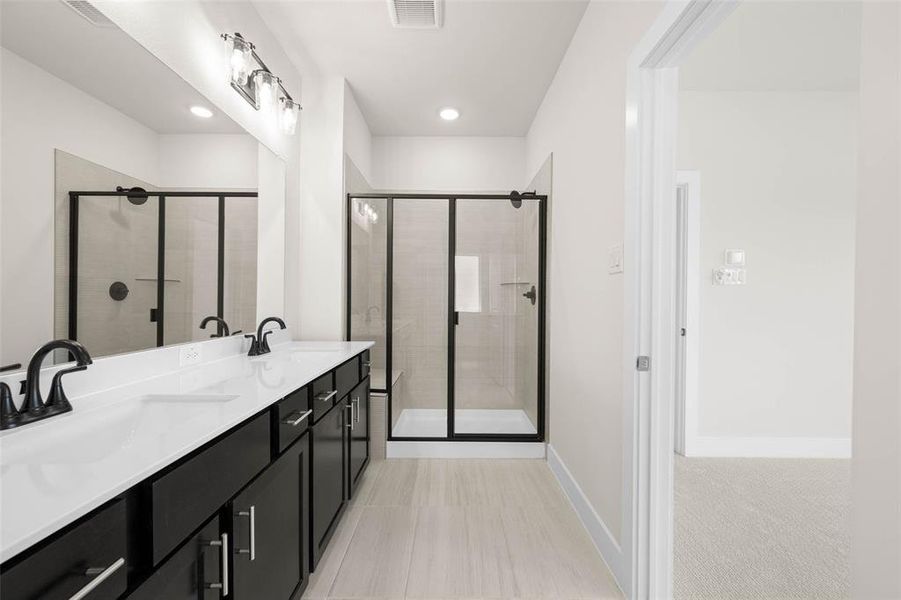 Furnished interior view inside a new home in Terrace Collection at Harvest, Argyle (Image 15). Furnished interior view inside a new home in Terrace Collection at Harvest, Argyle (Image 15).