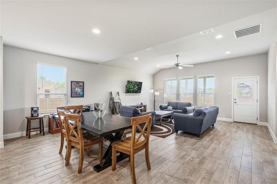 Furnished interior view inside a new home in , Denton (Image 7).
