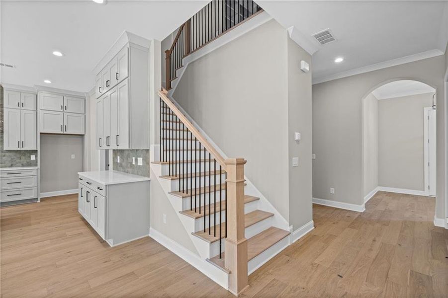 Furnished interior view inside a new home in , Canton (Image 5).