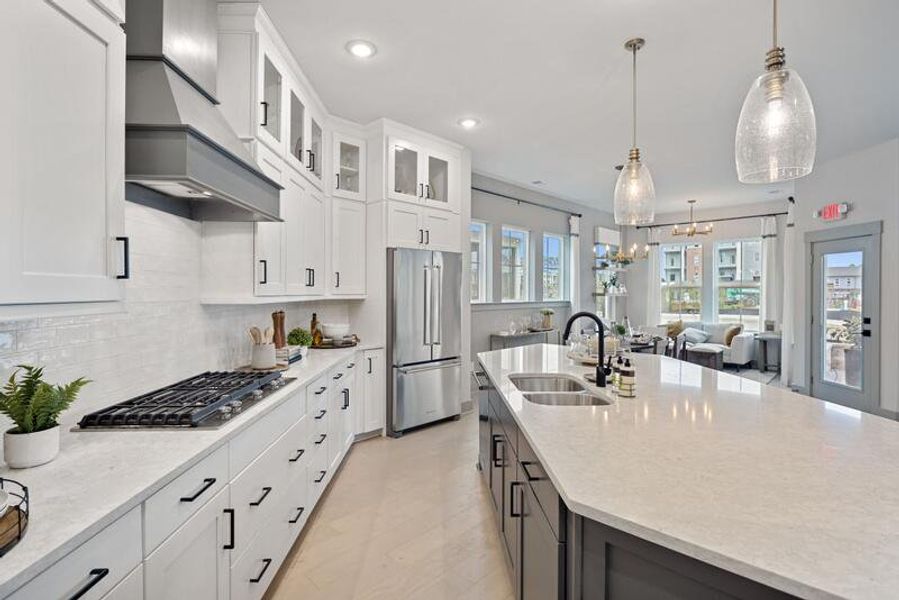 Furnished interior view inside a new home in , Summerville (Image 10).