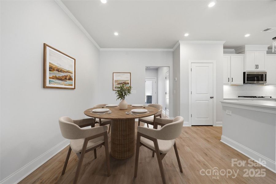 Furnished interior view inside a new home in Tillery at Wilson Farms, Fort Mill (Image 13).
