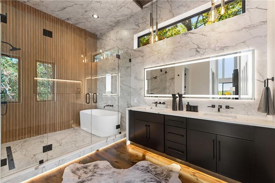 Furnished interior view inside a new home in , Blue Ridge (Image 11). Furnished interior view inside a new home in , Blue Ridge (Image 11).