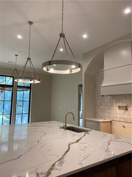 Close-up of interior finishes inside a home in , Acworth (Image 8).