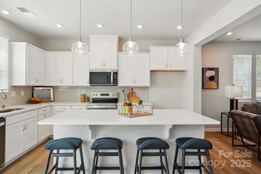 Furnished interior view inside a new home in Arbor Chase, Clover (Image 8).