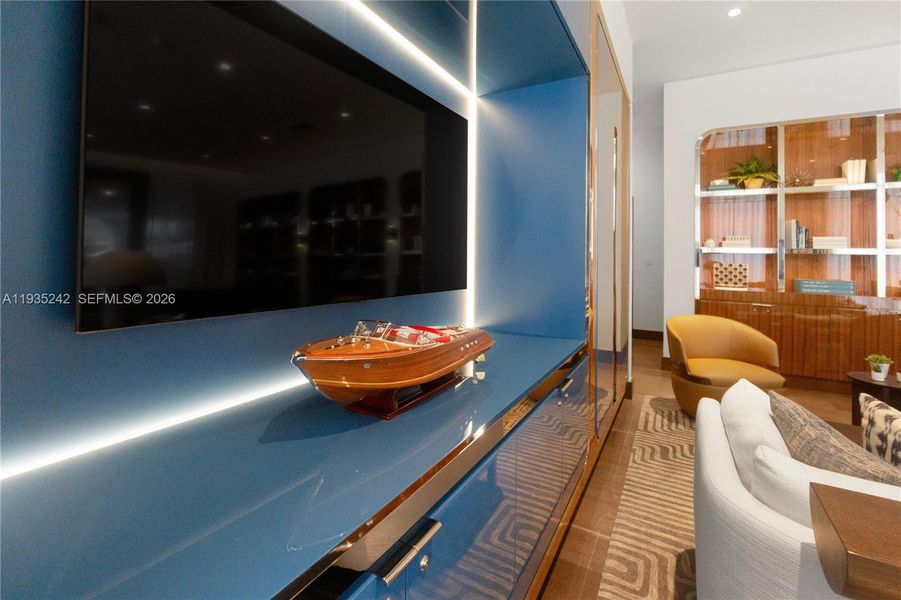 Close-up of interior finishes inside a home in , Miami (Image 22).