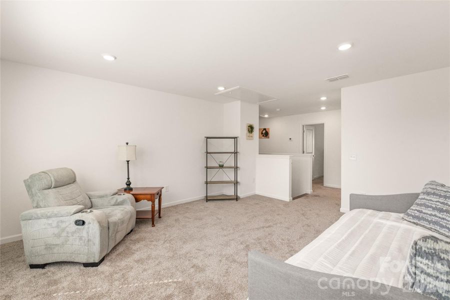 Such a large loft area could be a second living room, study area, play area....whatever you need