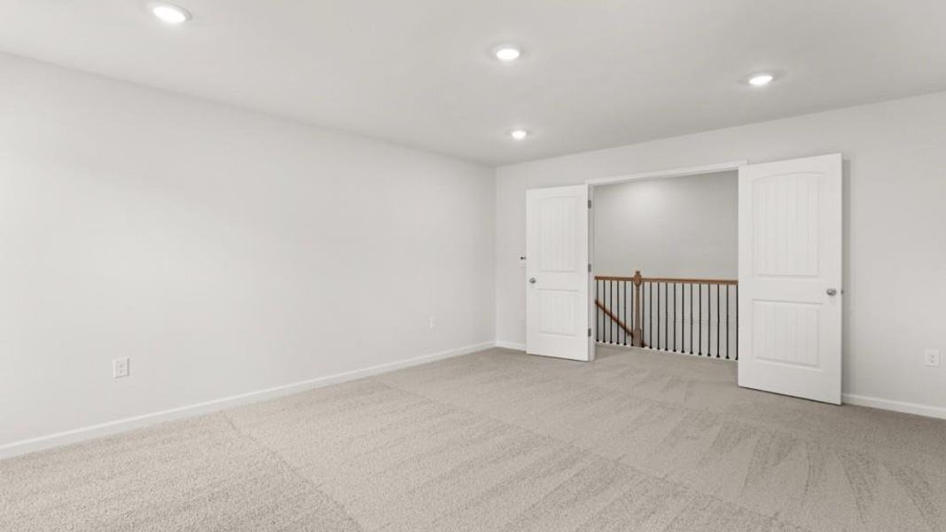 Spacious, unfurnished interior of a new home in Haven Abbey, Cumming (Image 28). Spacious, unfurnished interior of a new home in Haven Abbey, Cumming (Image 28).