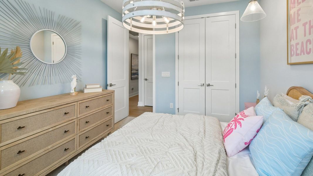 Representative furnished interior of a home built from the Marigold by DRB Homes in Ardisia Park, New Smyrna Beach (Image 65).