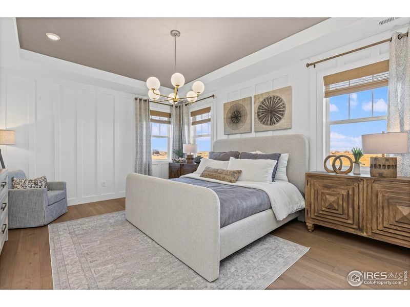 Furnished interior view inside a new home in Farmstead, Berthoud (Image 10).