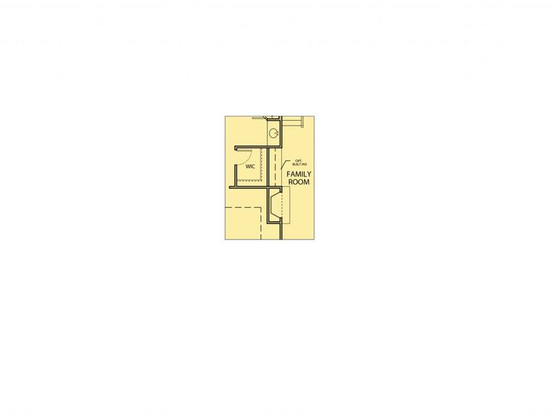 2D floor plan layout for the Harrison by Kerley Family Homes in The Estates at Hurricane Pointe, Douglasville, GA (Image 10).