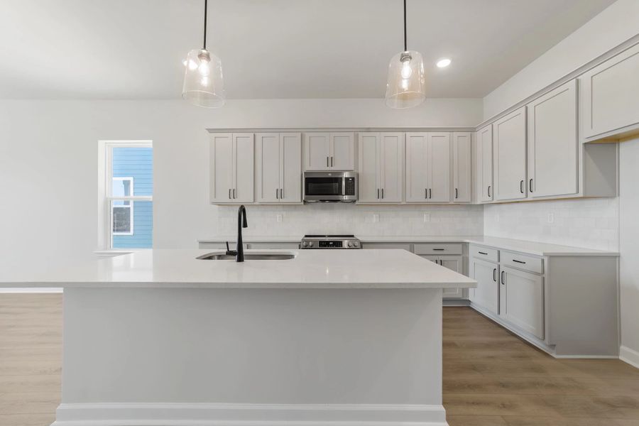 Furnished interior view inside a new home in Blue Heron Retreat, Little River (Image 6).