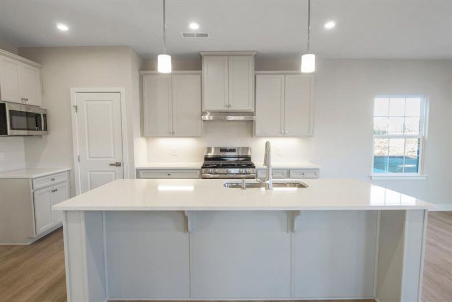 Furnished interior view inside a new home in Canterbrook Farms 2-Story, Fountain Inn (Image 3).