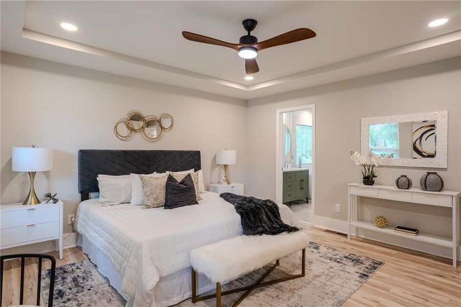 Furnished interior view inside a new home in , Covington (Image 33).