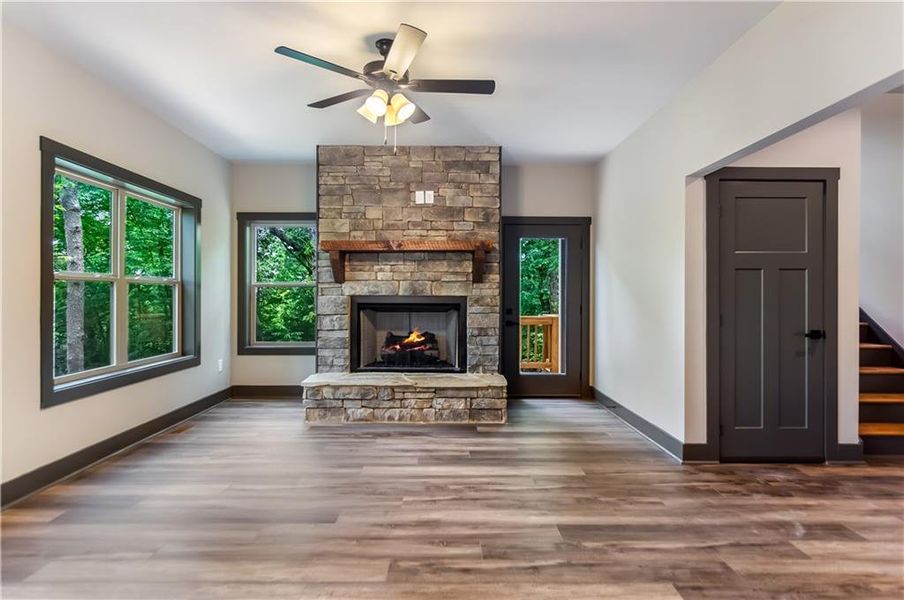 Spacious, unfurnished interior of a new home in , Ellijay (Image 17). Spacious, unfurnished interior of a new home in , Ellijay (Image 17).