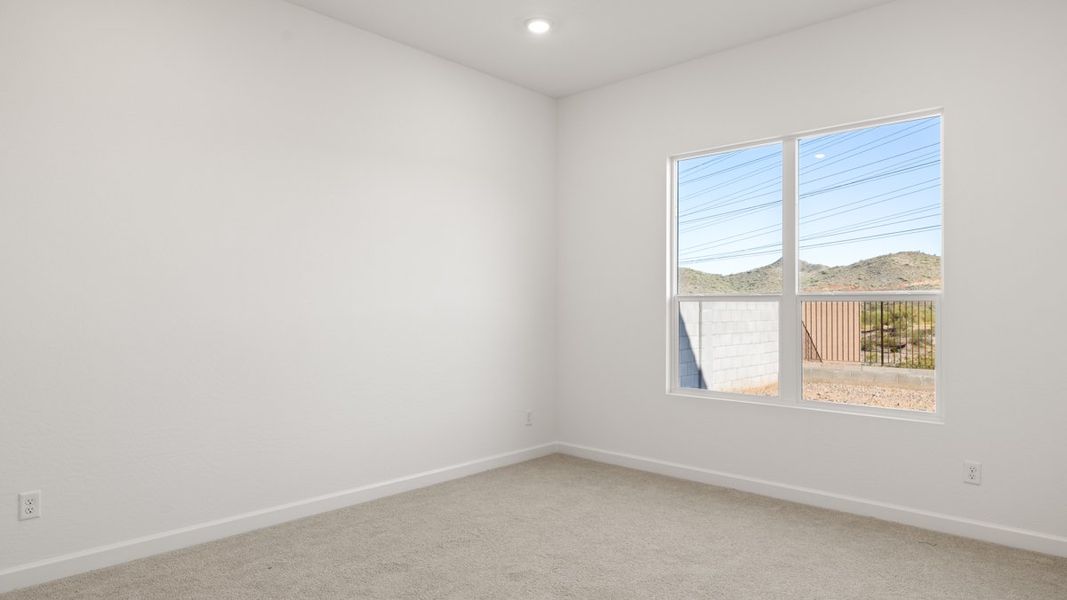 Spacious, unfurnished interior of a new home in The Ridge at Stone Butte, Phoenix (Image 26).