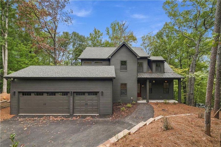 Front exterior of a new home in , Jasper, GA, highlighting curb appeal (Image 25).