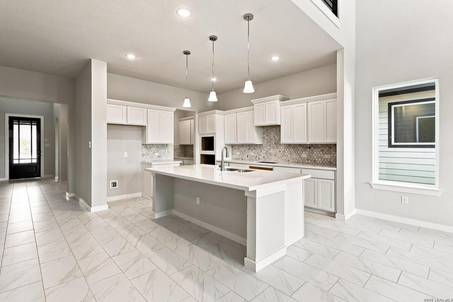Furnished interior view inside a new home in Cordova Crossing, Seguin (Image 10).