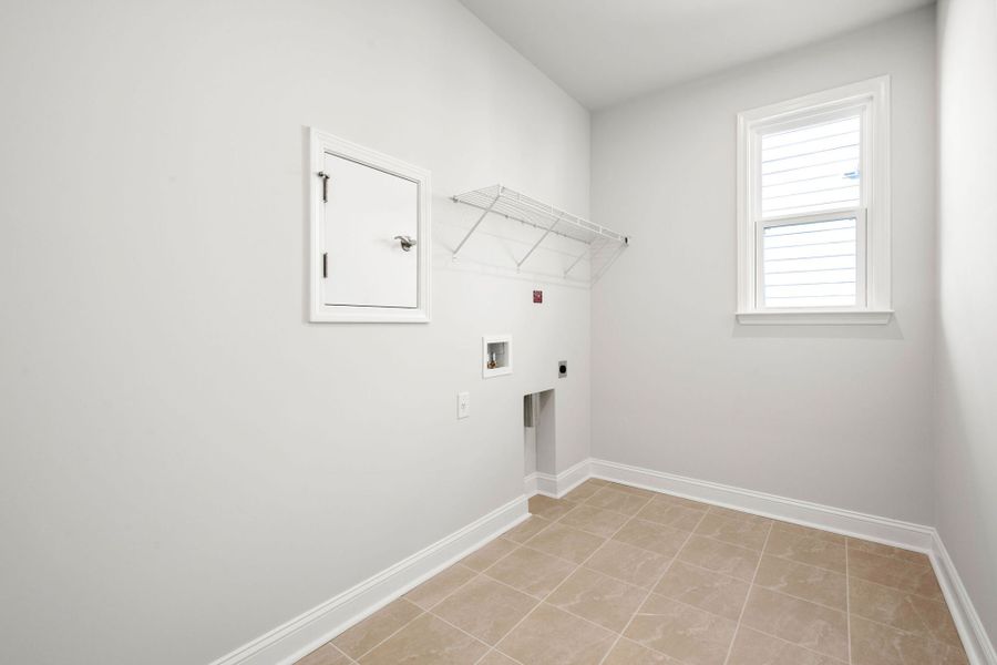 Spacious, unfurnished interior of a new home in Midpoint at New Riverside, Bluffton (Image 32).