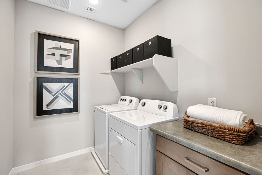 Representative furnished interior of a home built from the Tawny by Mattamy Homes in Empire Pointe, Queen Creek (Image 39).