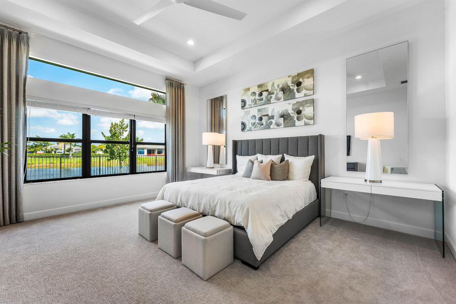 Furnished interior view inside a new home in Valencia Grand, Boynton Beach (Image 38). Furnished interior view inside a new home in Valencia Grand, Boynton Beach (Image 38).