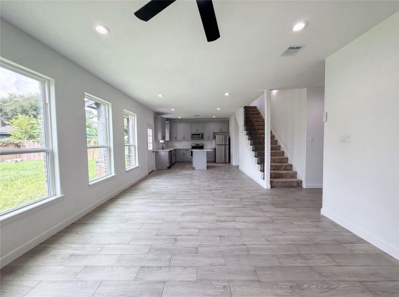Spacious, unfurnished interior of a new home in , Houston (Image 16). Spacious, unfurnished interior of a new home in , Houston (Image 16).