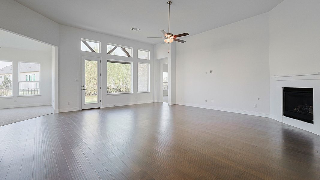 Representative furnished interior of a home built from the Villanova by DRB Homes in Brookewater, Rosenberg (Image 7).