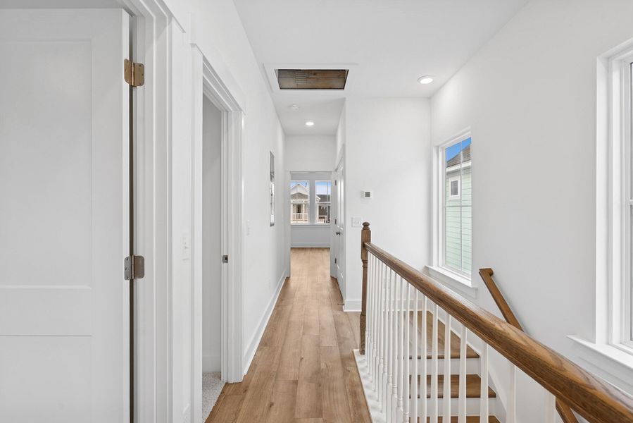 Spacious, unfurnished interior of a new home in Nexton - Midtown - The Park Collection, Summerville (Image 26). Spacious, unfurnished interior of a new home in Nexton - Midtown - The Park Collection, Summerville (Image 26).